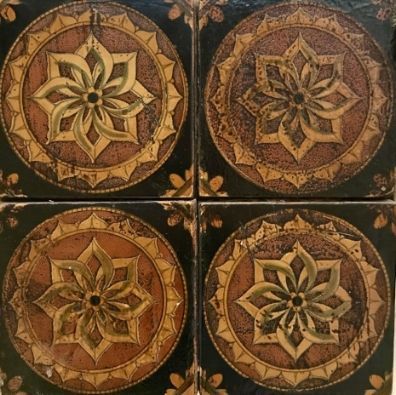 Villa Deco #3 6x6 tiles/repeat pattern