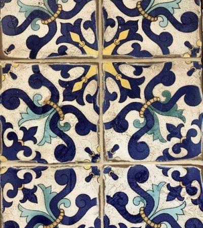 Estate Deco #4 6x6 tiles/repeat pattern