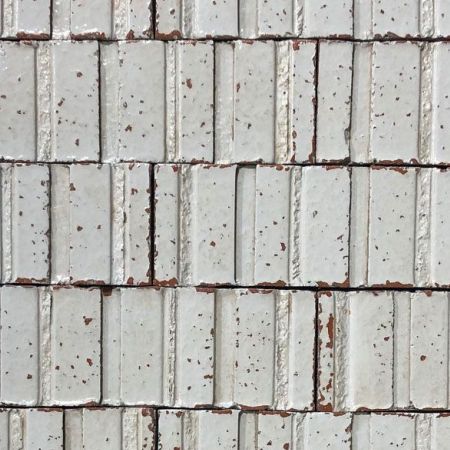 2.25" x 7.75" Striped Brick Color: Lt Gray