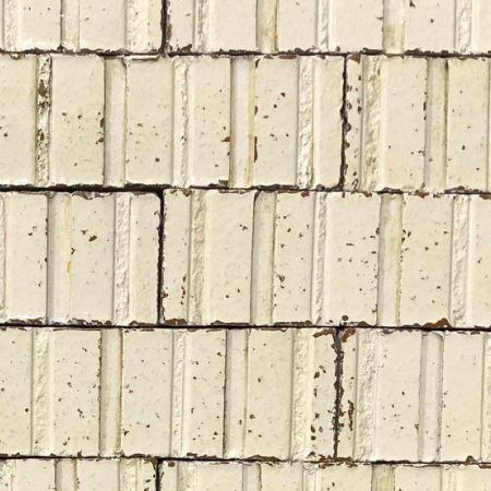 2.25" x 7.75" Striped Brick Color: Yellow